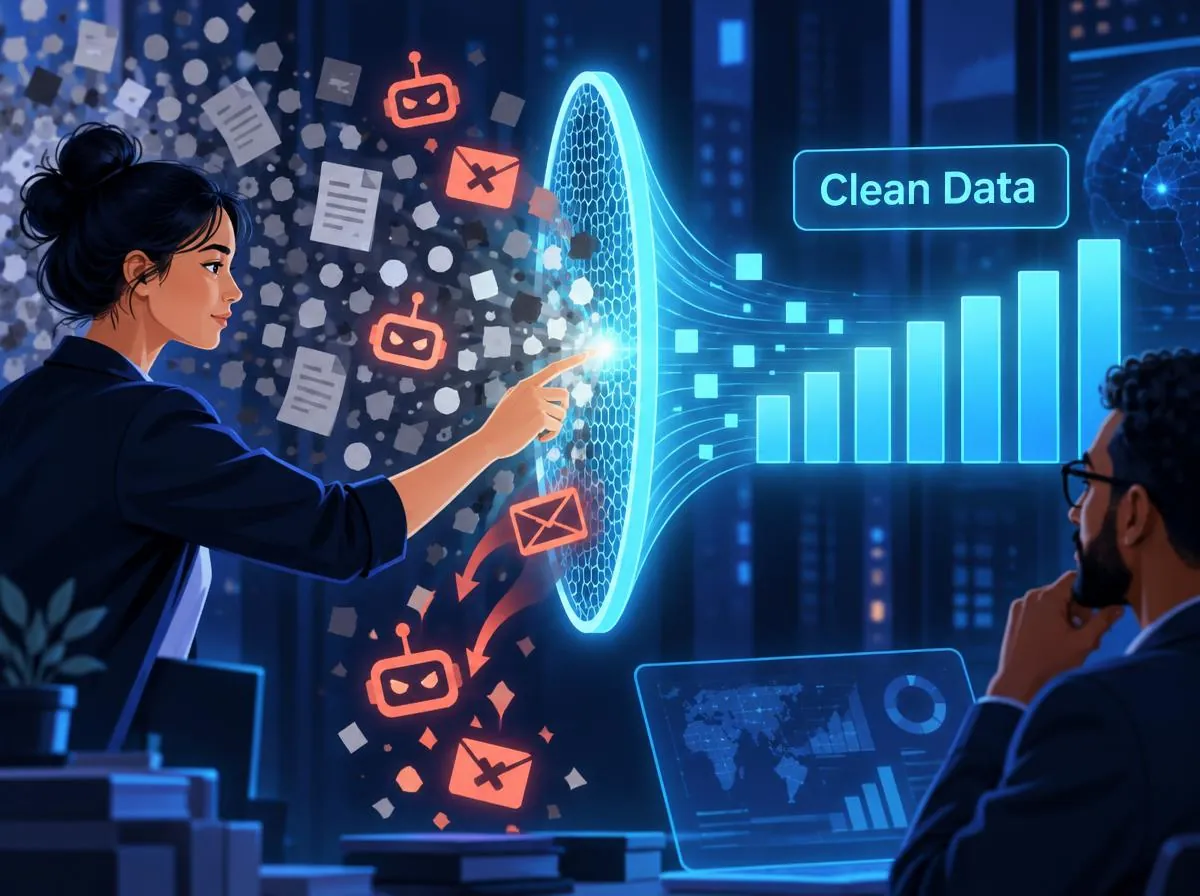 Keep your data clean — garbage in, garbage out