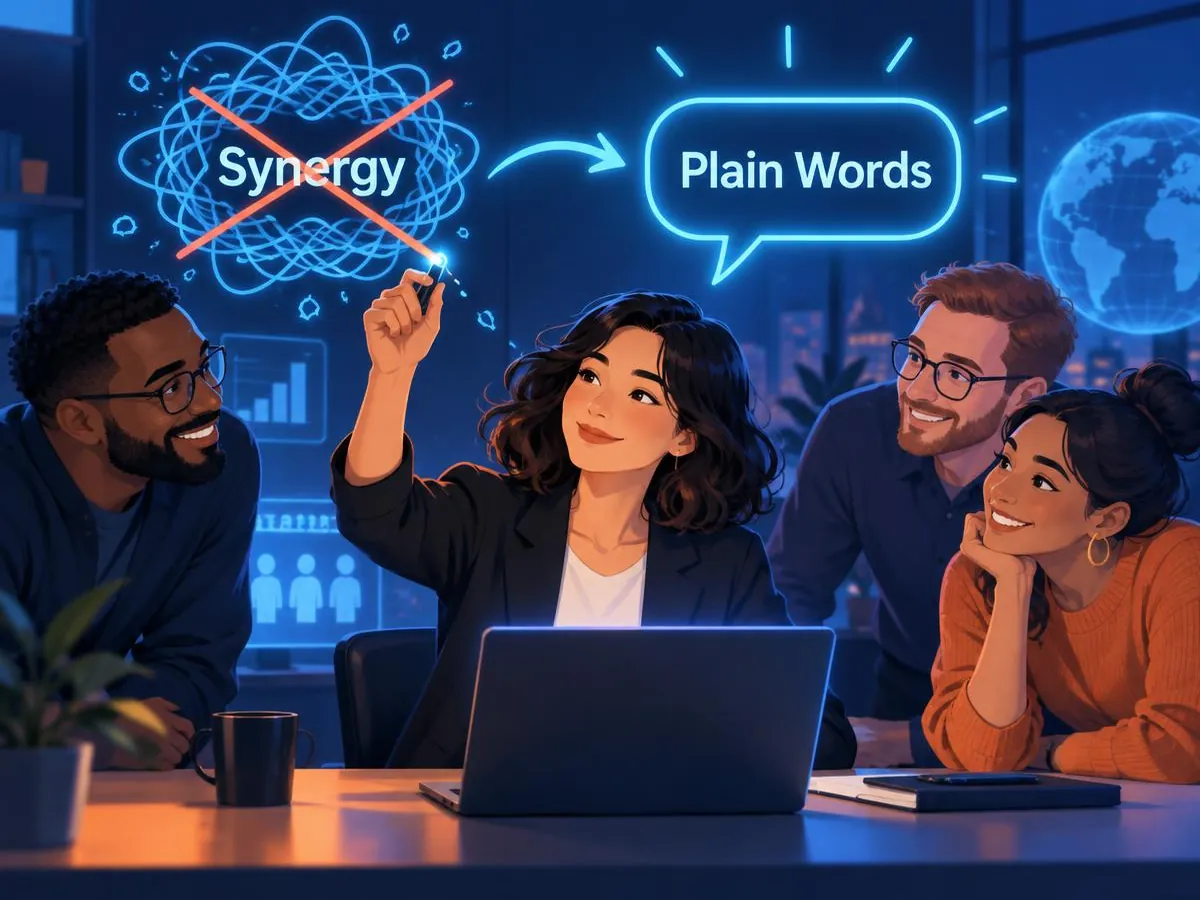 Kill the jargon, tell the story