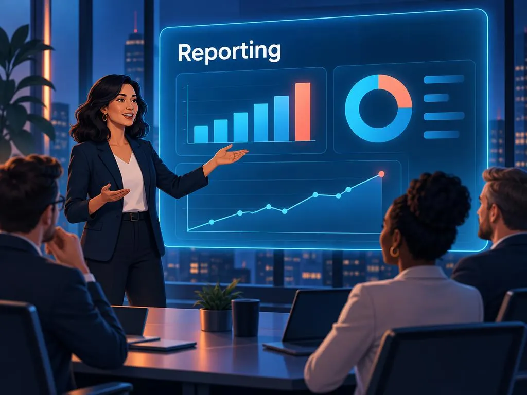 Reporting, forecasting, and decision clarity