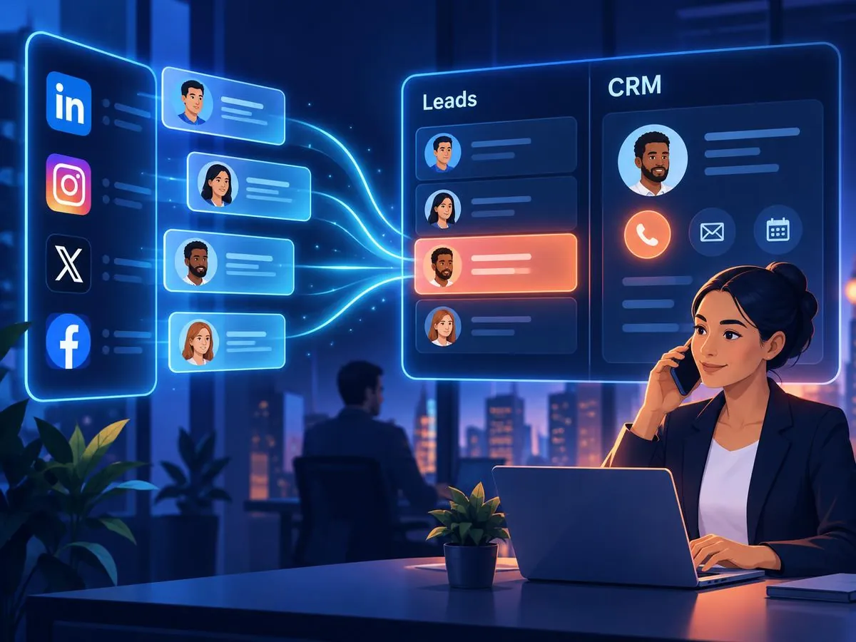 Sync LinkedIn with your CRM