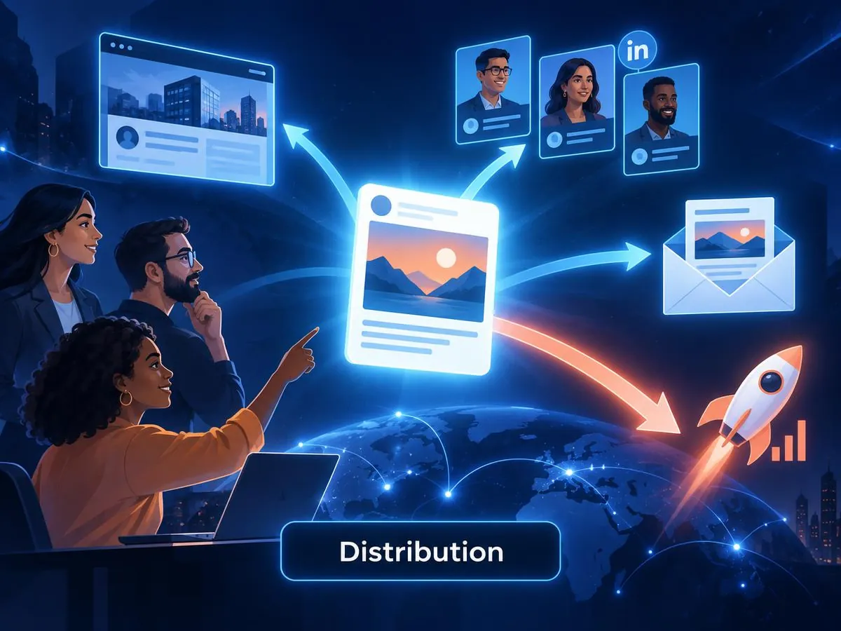 Turn social into a team sport